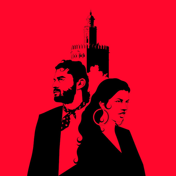 Carmen Aviles y A Astola