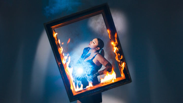 Cristina Jimenez fuerza letal album cover