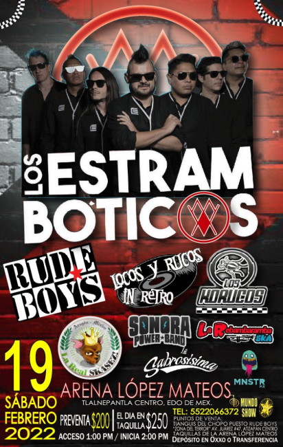 FLYER LOS ESTRAMBÓTICOS