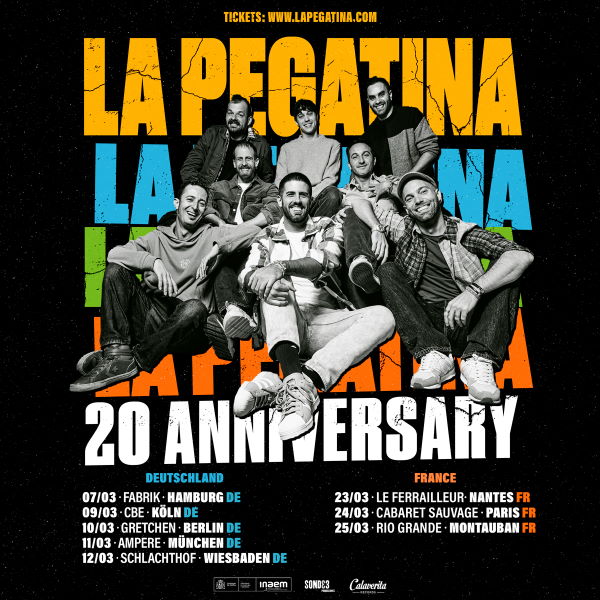 LaPegatina GiraEuropea todasfechas Ig