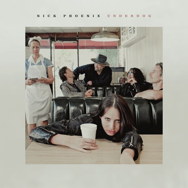 Nick Phoenix rock the lightning album cover