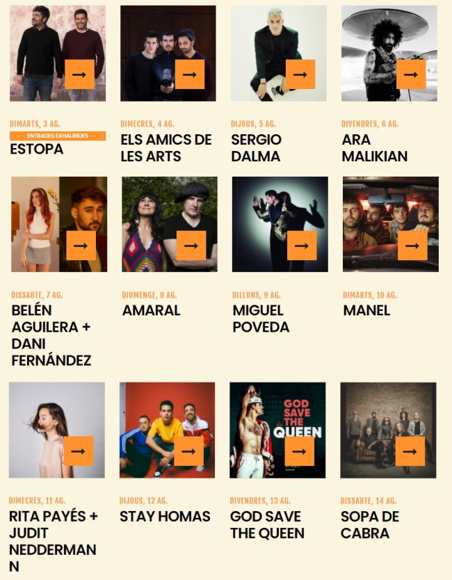 festival ARTS dEstiu